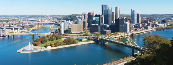 Traveling across Pennsylvania - Pittsburgh